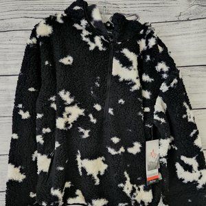 NWT Women's Pulse by World Famous Sports Half Zip Fleece Pullover